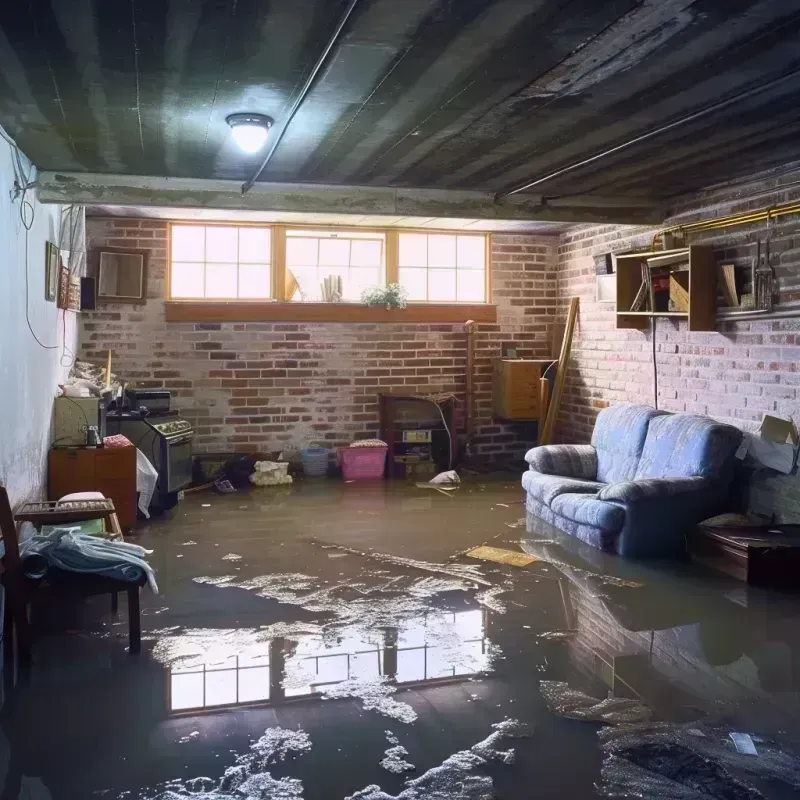 Flooded Basement Cleanup in Williamsburg, PA